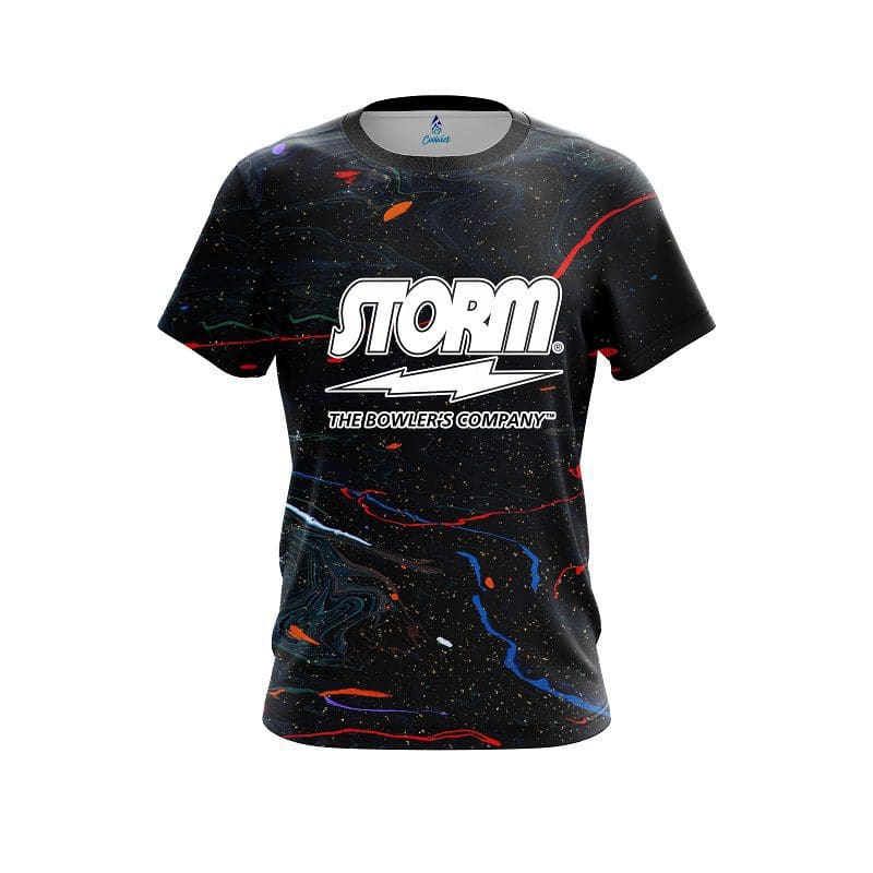 Storm Spray Paint CoolWick Bowling Jersey