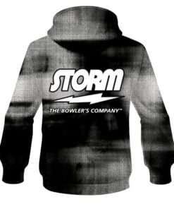 Alternative view of Storm Black Canvas CoolWick Bowling Hoodie