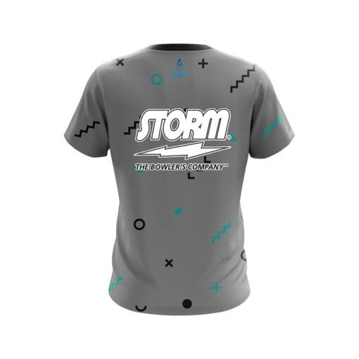 Storm Hipster Grey CoolWick Bowling Jersey - Image 2