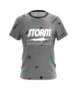 Storm Hipster Grey CoolWick Bowling Jersey