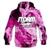Storm Marble Pink CoolWick Bowling Hoodie