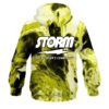 Storm Marble Yellow CoolWick Bowling Hoodie - Image 2