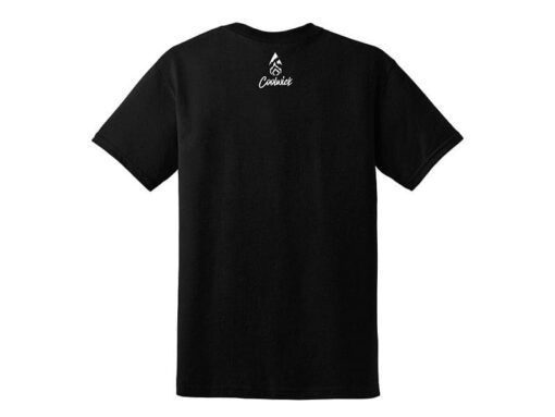 Kennon McFalls StrikeBros CoolWick Bowling 50/50 T-Shirt Black White - Image 2