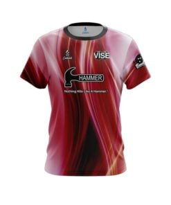 Heather D'Errico Hammer Down Red Replica CoolWick Bowling Jersey