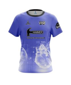 Heather D'Errico Hammer Heart Beat Replica CoolWick Bowling Jersey