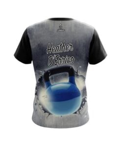 Alternative view of Heather D'Errico Hammer Kettleball Replica CoolWick Bowling Jersey