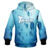 Track Blue Atoms CoolWick Bowling Hoodie