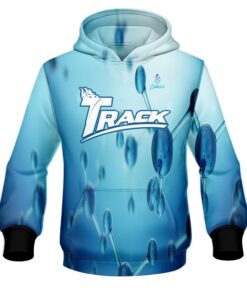 Track Blue Atoms CoolWick Bowling Hoodie