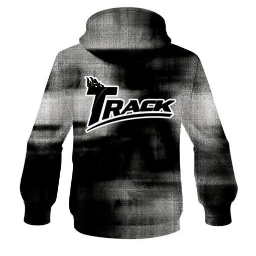 Track Black Canvas CoolWick Bowling Hoodie - Image 2