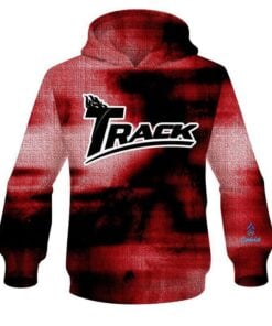 Track Red Canvas CoolWick Bowling Hoodie