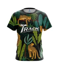 Track Forest Leopard CoolWick Bowling Jersey