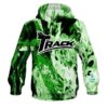 Track Marble Green CoolWick Bowling Hoodie