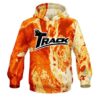 Track Marble Orange CoolWick Bowling Hoodie