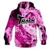Track Marble Pink CoolWick Bowling Hoodie