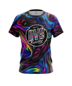 DV8 Psychedelic Swirl CoolWick Bowling Jersey
