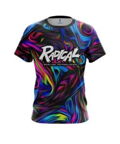 Radical  Psychedelic Swirl CoolWick Bowling Jersey