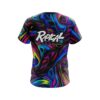Radical Psychedelic Swirl CoolWick Bowling Jersey - Image 2