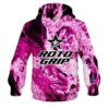 Roto Grip Marble Pink CoolWick Bowling Hoodie