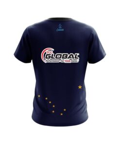 Alternative view of 900 Global Alaska Flag CoolWick Bowling Jersey