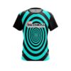 900 Global Aqua Swirl CoolWick Bowling Jersey