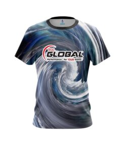 900 Global Cloudy Vortex CoolWick Bowling Jersey