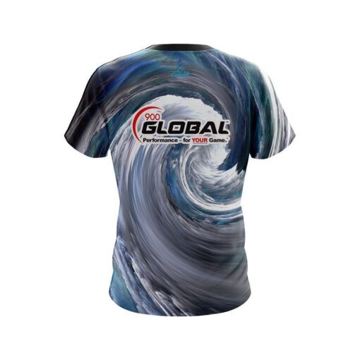 900 Global Cloudy Vortex CoolWick Bowling Jersey - Image 2