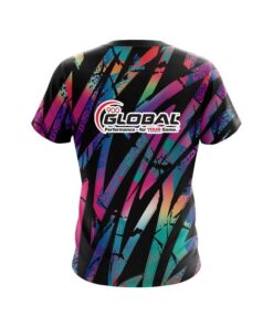 Alternative view of 900 Global Colorful Art CoolWick Bowling Jersey