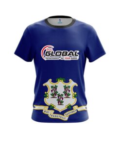 900 Global Connecticut Flag CoolWick Bowling Jersey