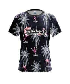 900 Global Flamingo Palms CoolWick Bowling Jersey