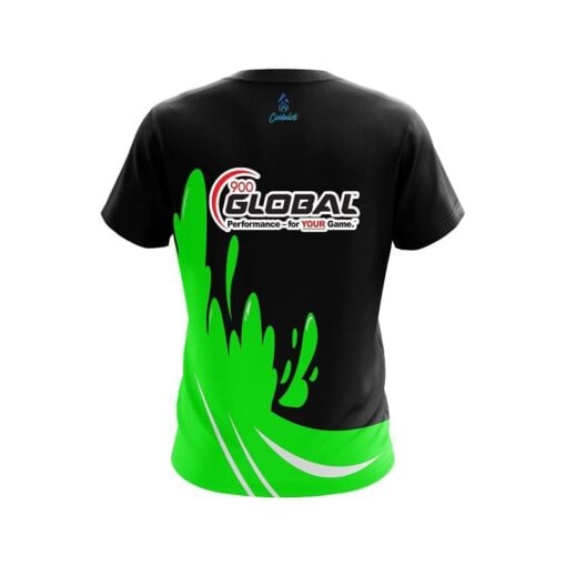 900 Global Green Splash CoolWick Bowling Jersey - Image 2