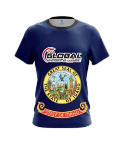900 Global Idaho Flag CoolWick Bowling Jersey