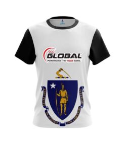 900 Global Masssachucets Flag CoolWick Bowling Jersey
