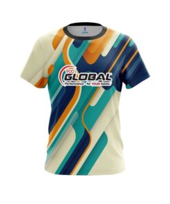 900 Global Modern Stripe CoolWick Bowling Jersey
