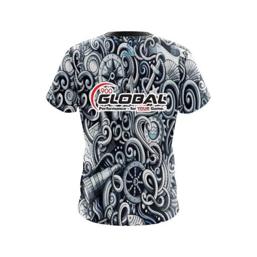 900 Global Nautical CoolWick Bowling Jersey - Image 2