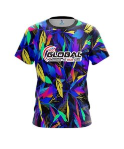 900 Global Neon Leafs CoolWick Bowling Jersey