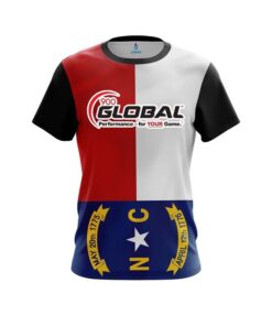 900 Global North Carolina Flag CoolWick Bowling Jersey