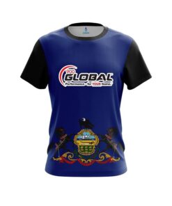 900 Global Pennsylvania Flag CoolWick Bowling Jersey