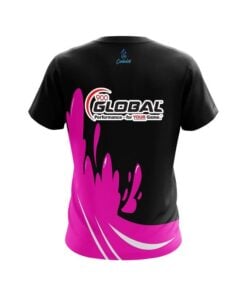 Alternative view of 900 Global Pink Splash CoolWick Bowling Jersey