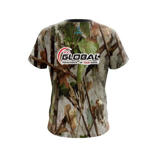 900 Global Real Time Camo CoolWick Bowling Jersey - Image 2