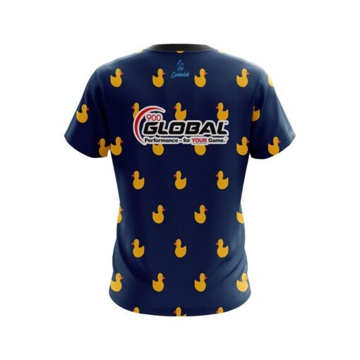 900 Global Rubber Duck CoolWick Bowling Jersey - Image 2