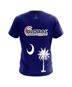 Alternative view of 900 Global South Carolina Flag CoolWick Bowling Jersey