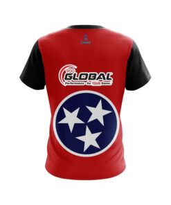 Alternative view of 900 Global Tennessee  Flag CoolWick Bowling Jersey