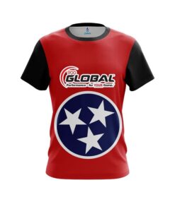 900 Global Tennessee  Flag CoolWick Bowling Jersey