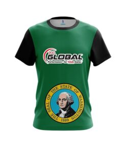 900 Global Washington Flag CoolWick Bowling Jersey