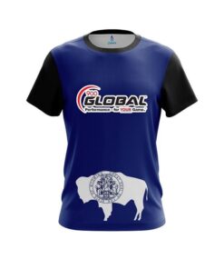 900 Global Wyoming Flag CoolWick Bowling Jersey
