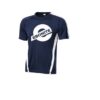 Ebonite Men's Affinity Performance Crew Bowling Shirt Dri-Fit Navy White