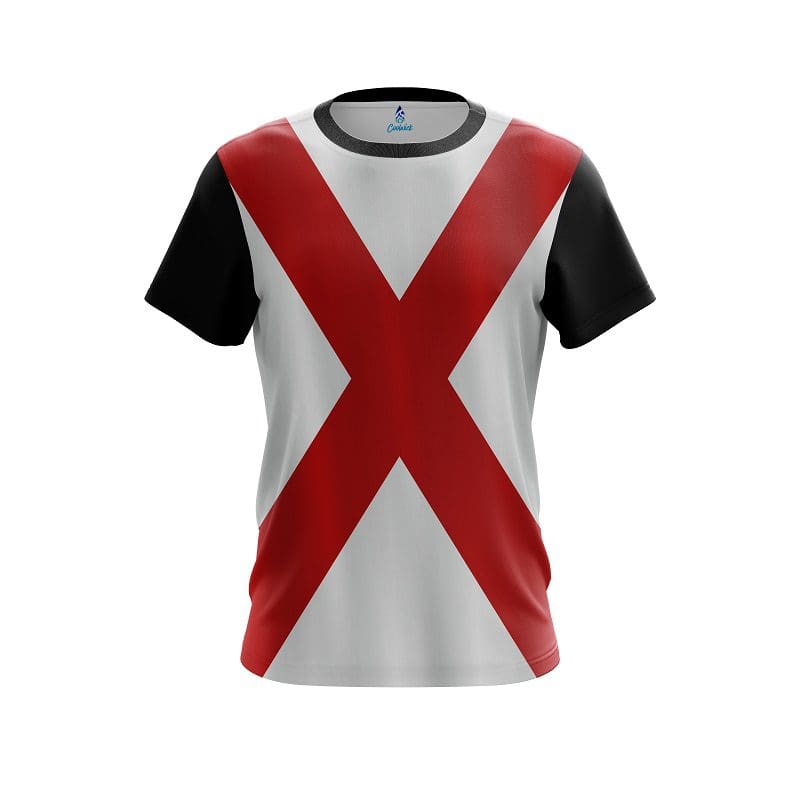 Motiv Alabama Flag CoolWick Bowling Jersey