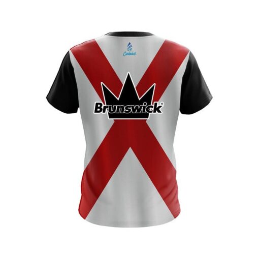 Brunswick Alabama Flag CoolWick Bowling Jersey - Image 2