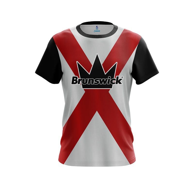 Brunswick Alabama Flag CoolWick Bowling Jersey
