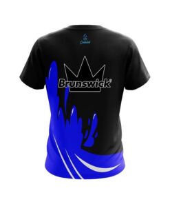 Alternative view of Brunswick Blue Splash CoolWick Bowling Jersey